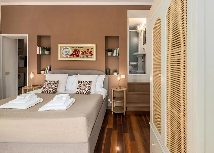 Lungaretta Trastevere Penthouse Mimi & Coco 아파트