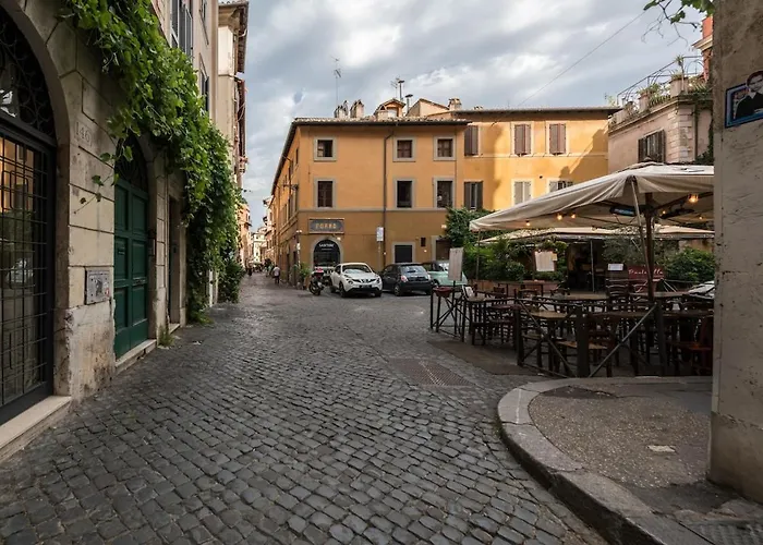Lungaretta Trastevere Penthouse Mimi & Coco 로마